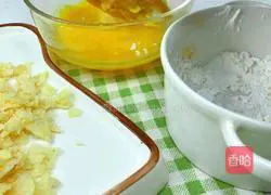 Potato chips Illustration of how to make golden fragrant chicken wings 7