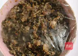 Illustration of how to make pork with pickles and vegetables 13