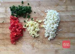 Illustration of how to make steamed shrimp with garlic 2