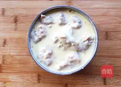 Illustration of how to make fried chicken nuggets 9