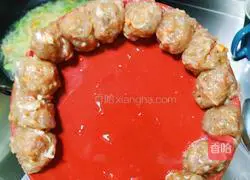 Illustration of how to make shrimp and meatballs 6