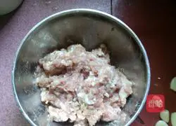 Illustration of how to make bitter melon stuffed with meat 4