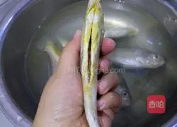 Illustration of how to make pan-fried yellow croaker 3