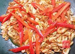 Illustration of stir-fried river shrimp 5