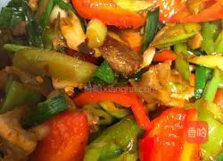 Spicy stir-fry Illustration of how to make twice-cooked pork 13