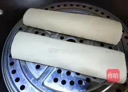 Illustration of how to make steamed meat rolls with tofu skin 8