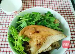 Illustration of how to prepare a delicious fried chicken with sesame seeds 8