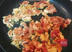 Illustration of how to stir-fry big meat 4