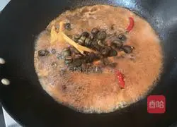 Illustration of braised snails 8