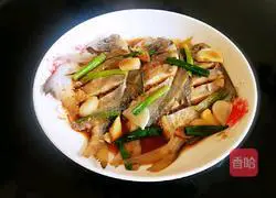 Illustration of steamed pomfret 24