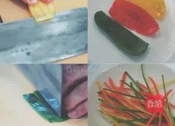 Illustration of how to make fried shredded chicken 3