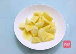 Illustration of Braised Pork and Stewed Potatoes 21