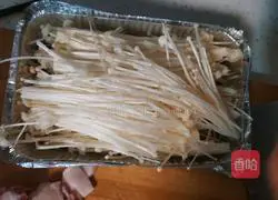 Roasted Enoki Mushrooms (Oven Version) Recipe Illustration 2