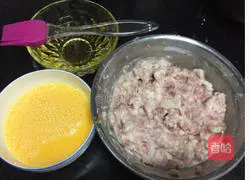 Illustration of how to make egg roll meat 5
