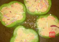 Illustration of how to make granular noodle pepper rings 5