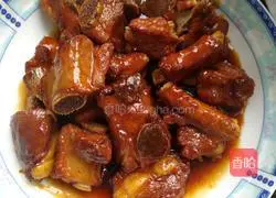 Illustration of how to make sweet and sour pork ribs 17
