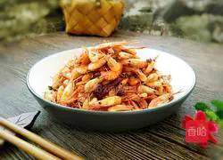 Illustration of how to make pepper and sesame river shrimp 10
