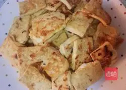 Illustration of how to make pan-fried tofu 3