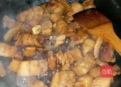 Illustration of braised pork recipe 8