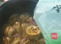 Illustration of Stuffed Eggplant 10