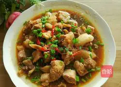 Illustration of how to make black bean stew 8