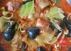 Illustration of He Jiong's spicy hotpot recipe 8