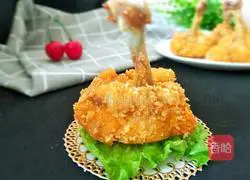 Illustration of how to make deep-fried wing root 1