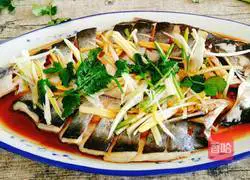 Illustration of how to make steamed fish 11