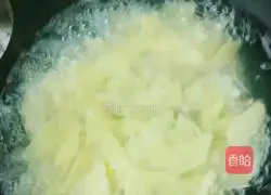 Illustration of how to stir-fry potato slices 2