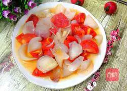 Illustration of how to make onions and tomatoes 7