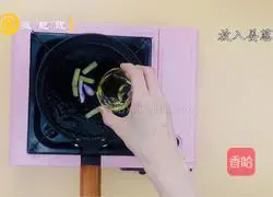 Weight loss meal | Illustration of how to make mushrooms and sea cucumbers with snow peas 3