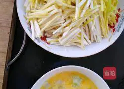 Garlic yolk eggs Illustration of how to do it 1