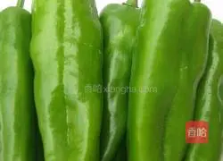 Illustration of how to stir-fry large intestine with hot pepper 1