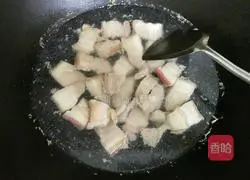 Illustration of how to make braised pork 2