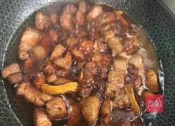 Illustration of how to make braised pork 7