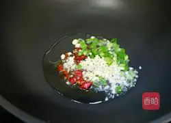 Illustration of how to make fried tripe with coriander 6