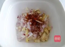 Illustration of how to make crab vermicelli pot 3
