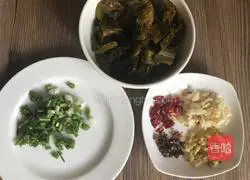 Caviar roe pickled cabbage soup Illustration of how to do it 2