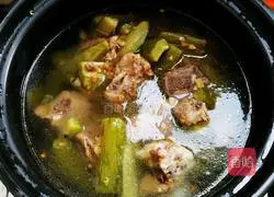 Bitter Melon Soybean Pork Ribs Stew Recipe Illustration 6
