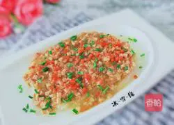 Illustration of how to make steamed luncheon meat vermicelli 11