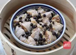 Illustration of how to make steamed chicken wings with black bean sauce 6