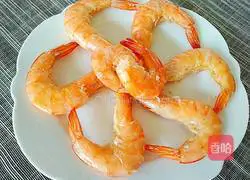 Microwave oven grilled shrimp recipe 6