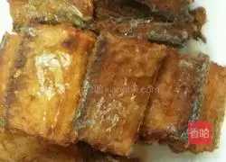 Illustration of how to make fried hairtail 5