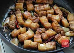 Illustration of how to make braised pork 8