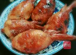 Illustration of how to make chicken wings with rice 13