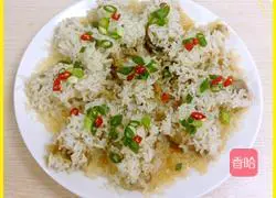 Illustration of how to make glutinous rice steamed pork ribs 5