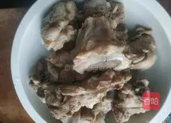 Sauce Illustration of how to make tube bones 2