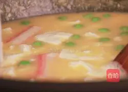 Illustration of how to make crab roe tofu 14