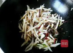 Lotus root Illustration of how to make fried duck gizzards 6