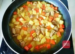 Cury Beef Rice Recipe Illustration 21